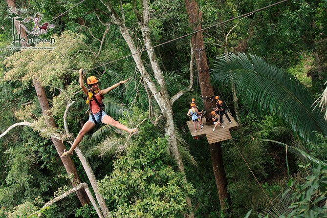 Phuket Hanuman World Zipline Tickets -18 Platforms - The Review from Past Visitors