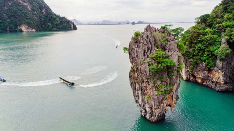 Phuket: James Bonds Island with Lunch and Sea Cave Canoe - Key Points