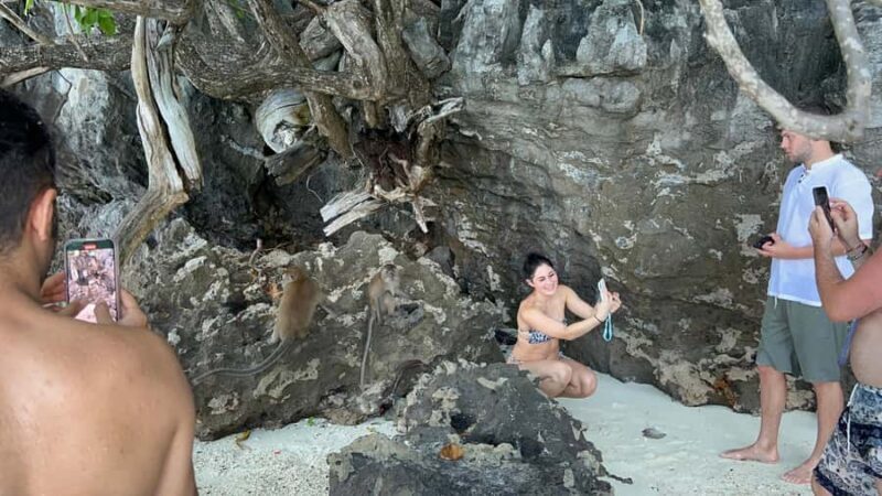 Phuket: Phi Phi Maya Bamboo Island By Speed Catamaran - Pileh Lagoon and Kayaking