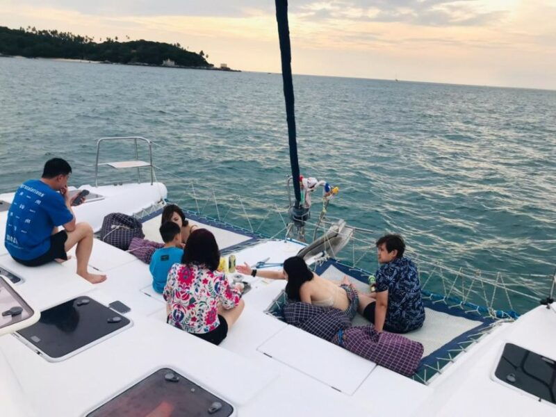 phuket-private-catamaran-to-coral-sunset-cruise-tour
