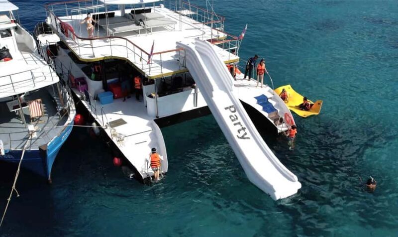 Phuket: Racha & Coral Island Catamaran Tour With Foam Party - Key Points