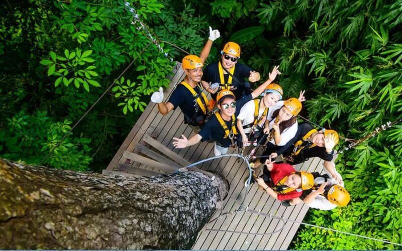 Phuket: Skyline Zipline Adventure Tours 33 platforms - Key Points