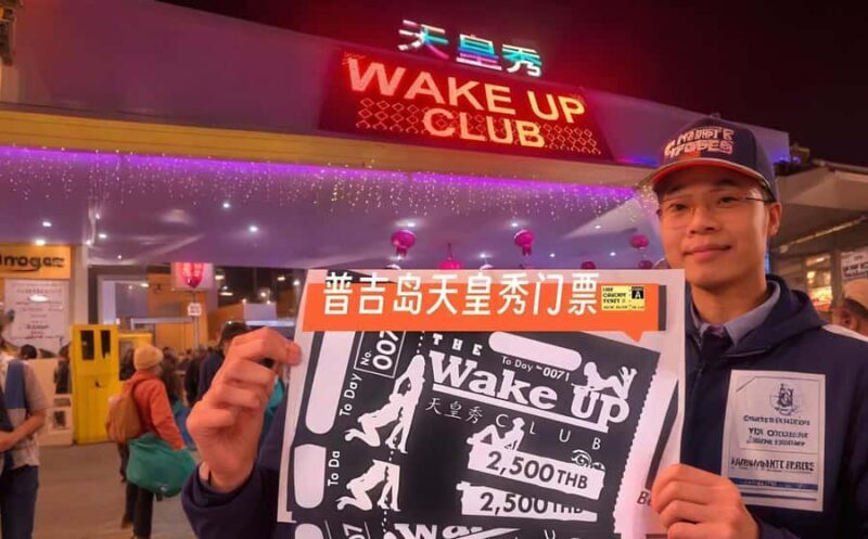 Phuket Wake Up Club Cabaret Show Entry Ticket - Key Points