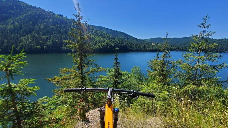 Pick-up from Cluj: e-Mountain Bike Tour Lake Dragan - The Sum Up