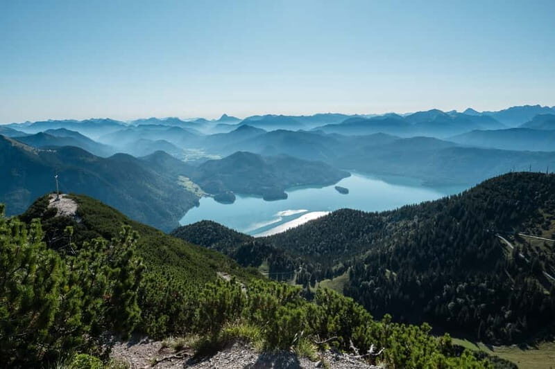 Pick-up from Munich: Sunset over-night hike Bavarian Alps - Key Points