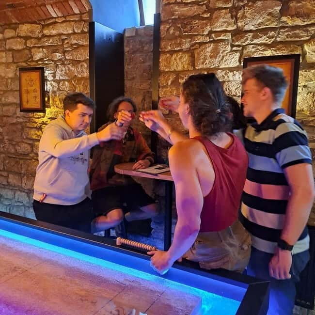 Ping pong or shuffleboard for up to 6 players - The Authentic Social Vibe