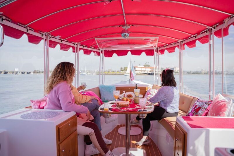 Pink Private Boat Cruise in San Diego! Bachelorette Birthday - The Experience Breakdown