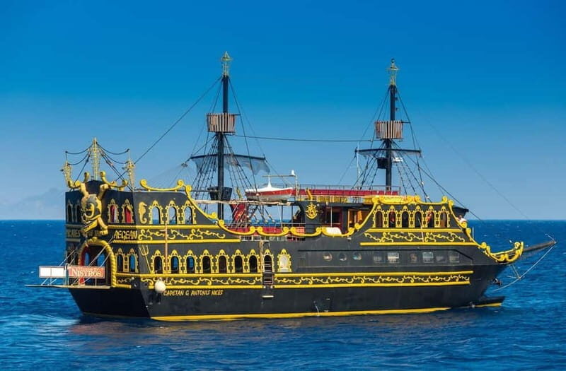 Pirate Cruise from Kos to Kalymnos, Pserimos, Plati & BBQ - The Itinerary: Breaking Down Each Stop