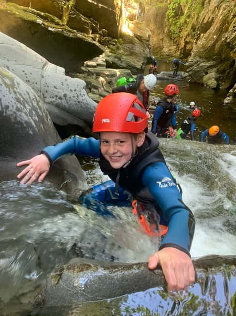 Pitlochry: Gorge Walking Family Tour - Ending the tour