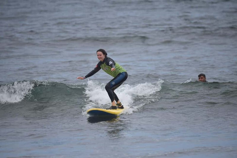 Playa de Las Americas: Surfing Lesson with Photo Analysis - Key Points  