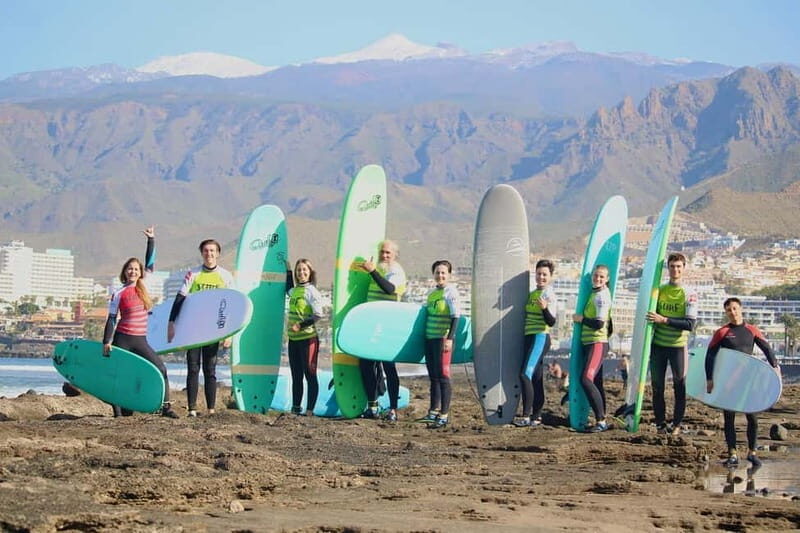 Playa de Las Americas: Surfing Lesson with Photo Analysis - Duration and Schedule  