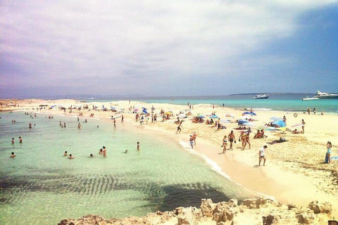Playa de Ses Illetes Full Day Catamaran Trip - Key Points