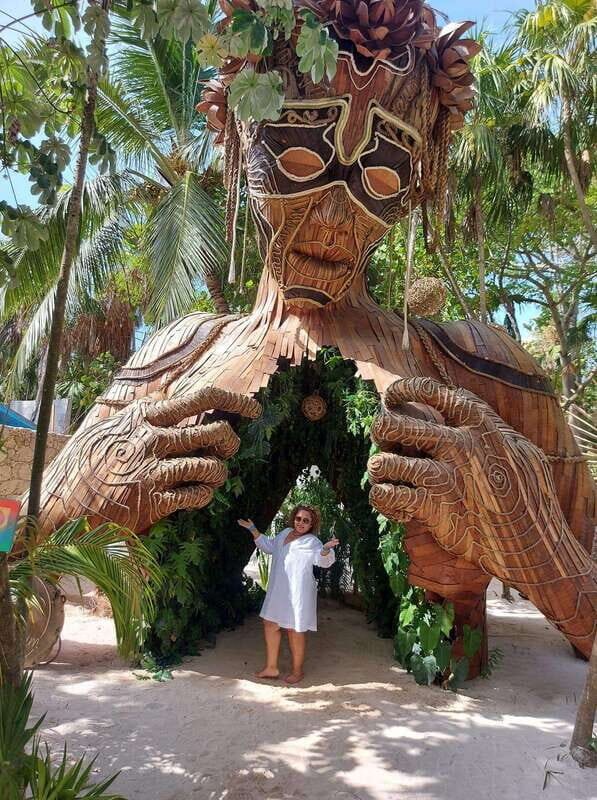 Playa del Carmen: Cenote dos Ojos, Tulum Tour - First Stop: Tulum Mayan Ruins