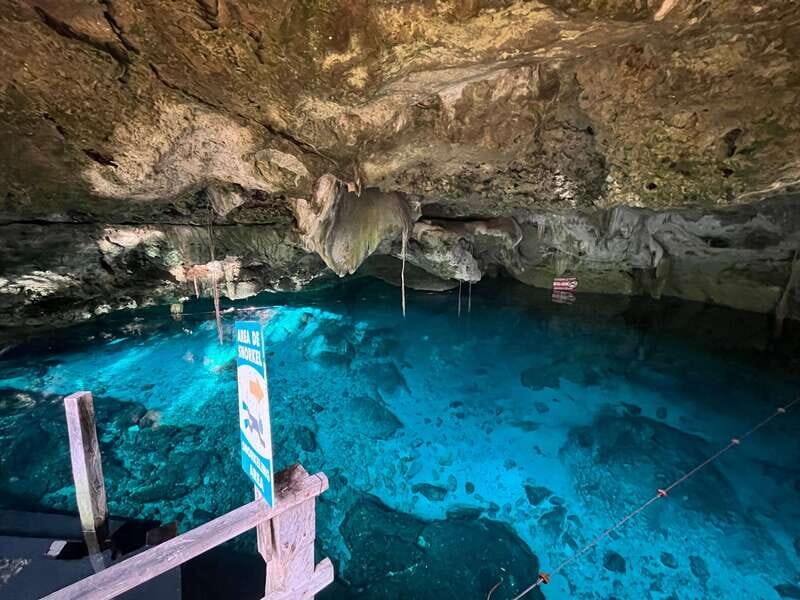 Playa del Carmen: Dos Ojos Cenote 2 scuba dives without tran - The Itinerary in Detail