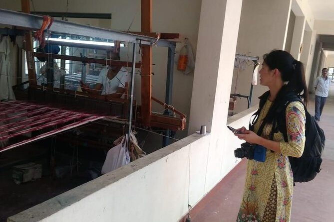 Pochampally saree weaving tour from Hyderabad in private car with guide & lunch - Lunch Break: Authentic Indian Flavors