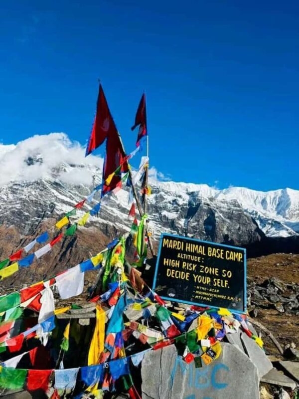 Pokhara: 3-Day Mardi Himal Base Camp Private Trek - Key Points