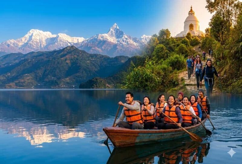 Pokhara: Queen Forest Hike to Santi Stupa & Lake Boating - Key Points