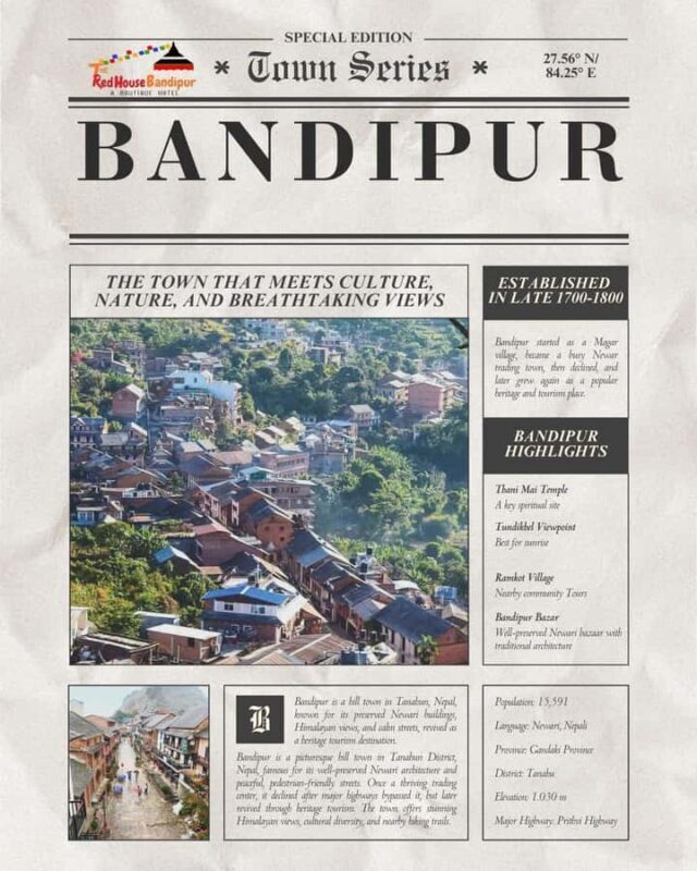 Pokhara: Queen Of Hill Nepal Bandipur Tour - Discovering the Charm of Bandipur on a Day Trip from Pokhara