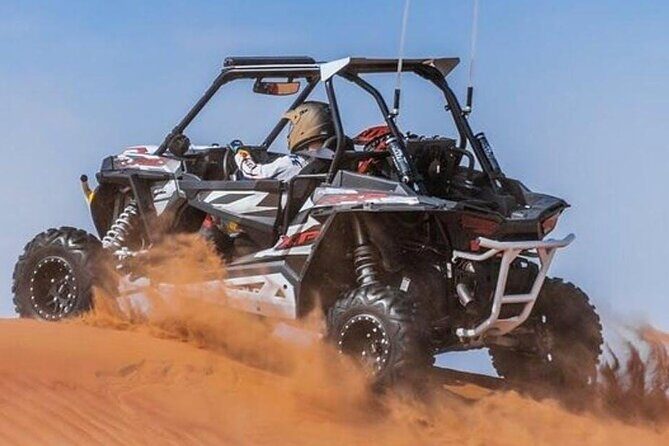 Polarize Dune Buggy 1000cc in Red Dunes Desert - Key Points