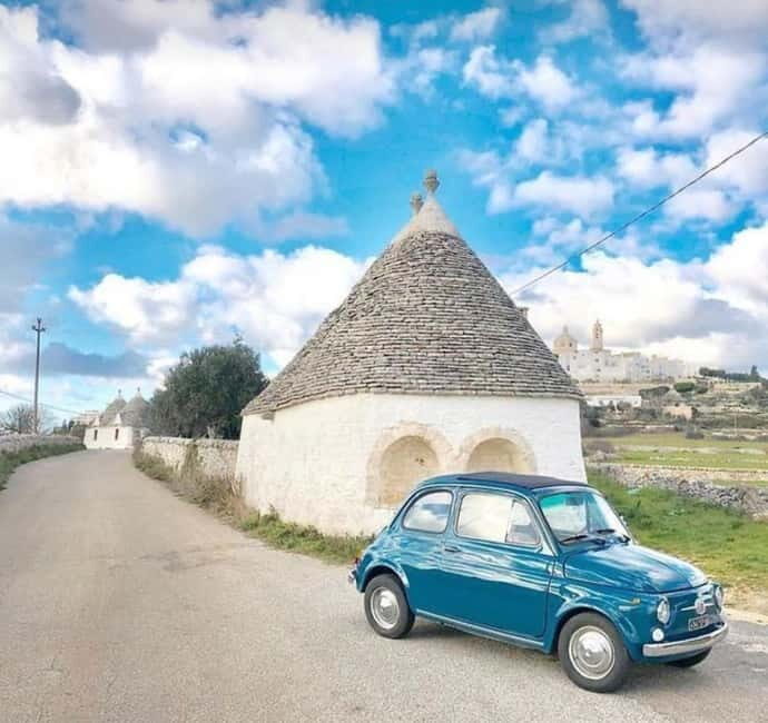 Polignano a Mare: Fiat 500 Tour with Gelato - Key Points