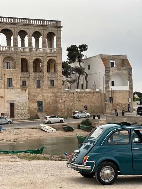 Polignano a Mare: Fiat 500 Tour with Gelato - Exploring the Itinerary in Detail
