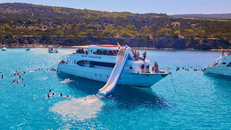 Polis: Paphos & Blue Lagoon Boat Cruise with Waterslide - What Makes This Tour Special?