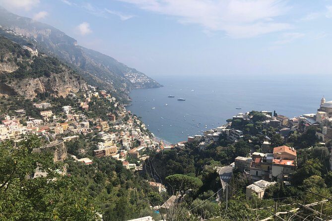 Pompeii- Amalfi Coast tour from Naples, with licensed guide included - Positano: Picturesque Charm and Delicious Lunch