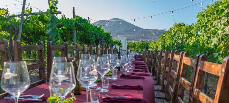 Pompeii and Vesuvius Cellars: Tour with Pick-Up in Positano - Key Points