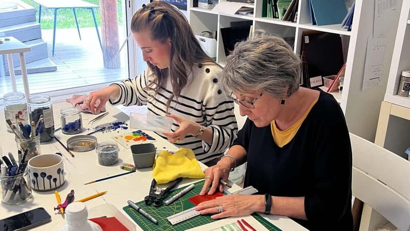 Pont-du-Château: create your own jewelry or decorative objects in fused glass - An In-Depth Look at the Fused Glass Workshop Experience