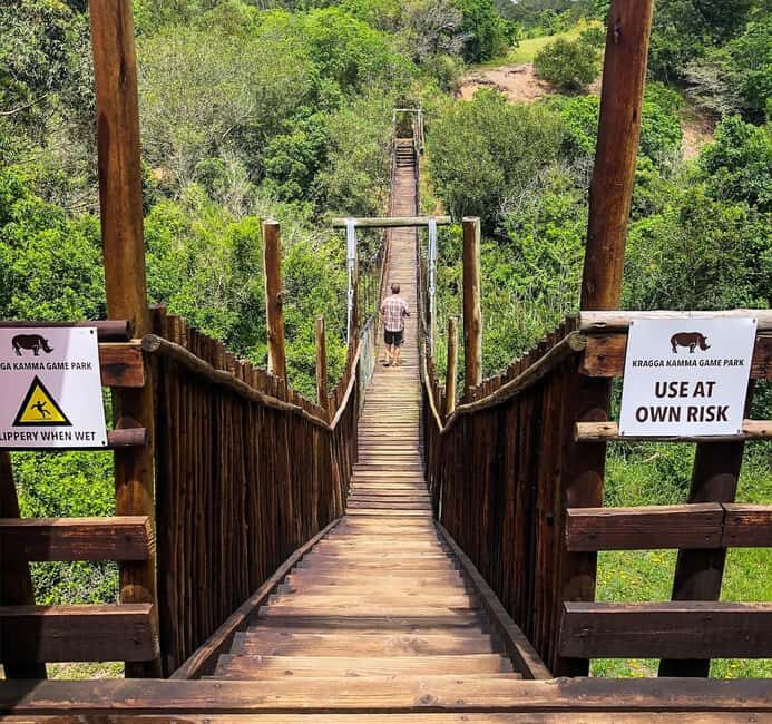 Port Elizabeth:Kragga Kamma Private game reserve safari - Key Points