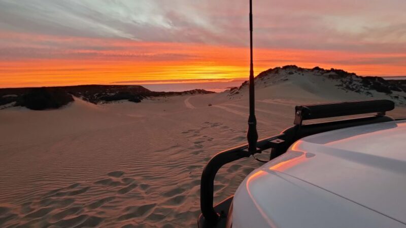 Port Lincoln: Lincoln National Park Sunset Sand Dunes Tour - Sunset at the Wanna Sand Dunes