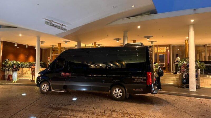 Port of Miami Shuttle to Miami Airport or Hotel in Miami - Included and Not Included