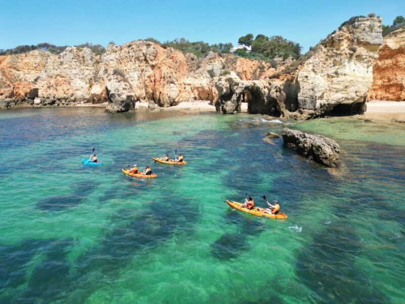 portimao-small-group-kayak-cave-and-cliff-tour
