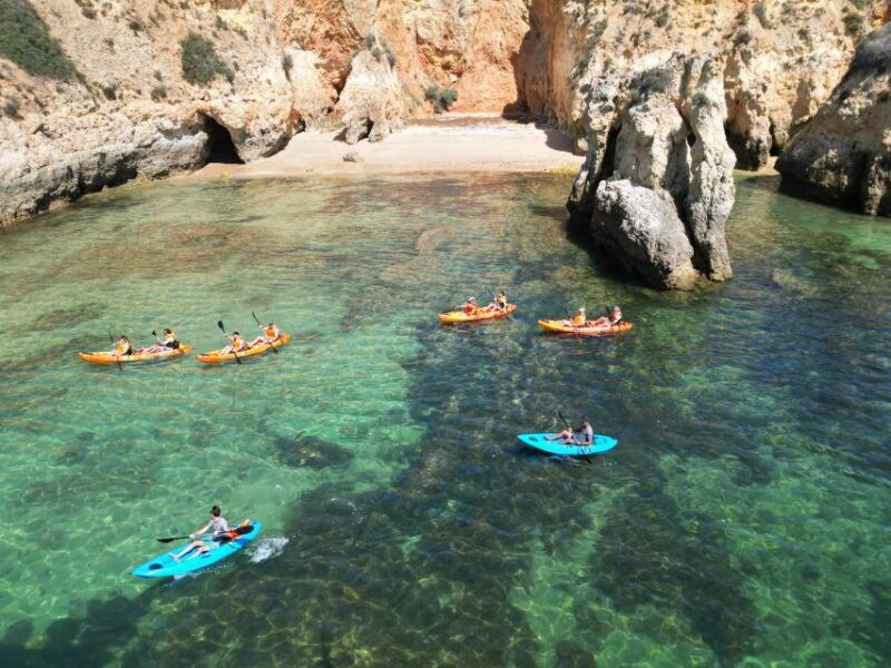 portimao-small-group-kayak-cave-and-cliff-tour