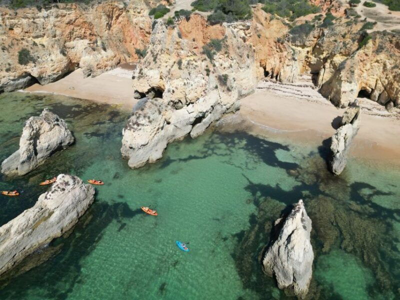 portimao-small-group-kayak-cave-and-cliff-tour
