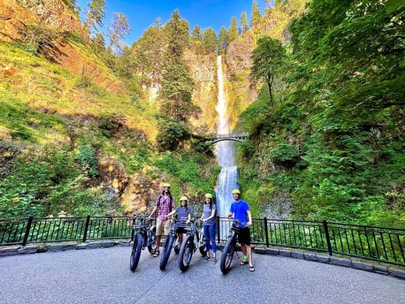portland-scenic-self-guided-e-bike-tour-at-multnomah-falls