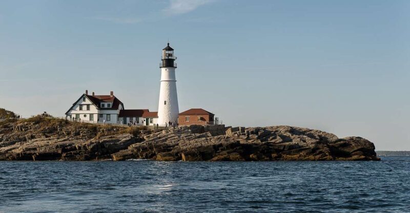 Portland: Sunset Lighthouse Cruise in Casco Bay with Drinks - Key Points