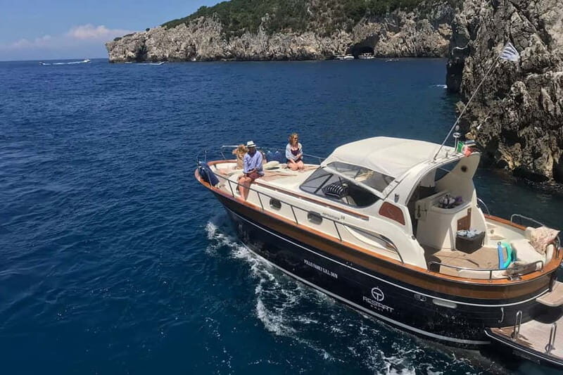Positano: Amalfi Coast & Emerald Grotto Private Boat Tour - Visiting Praiano: A Charming, Less Touristy Village