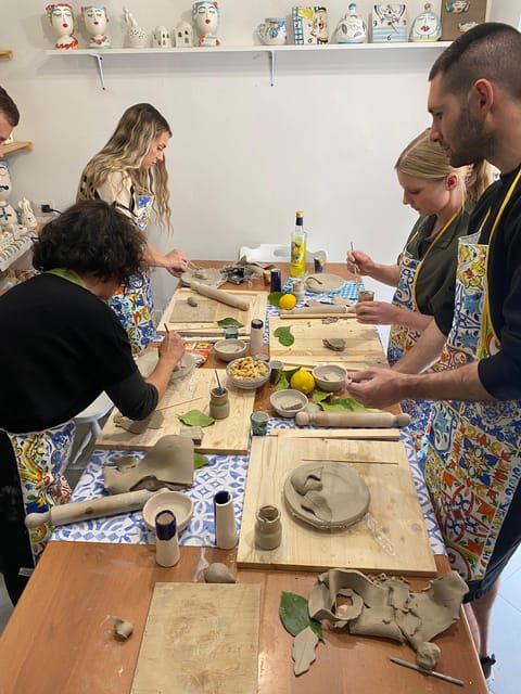 Positano: Ceramic class experience - Key Points