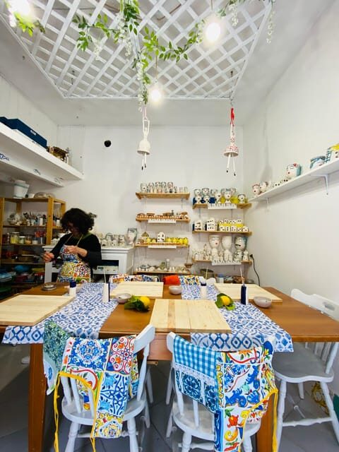 Positano: Ceramic class experience - The Sum Up