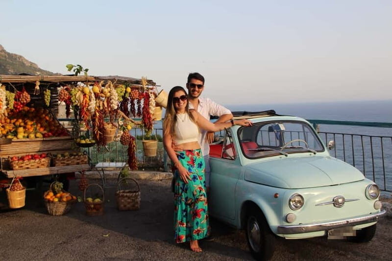 Positano/Praiano: Iconic Fiat 500 Private Amalfi Coast Tour - The Guide and Personal Touch