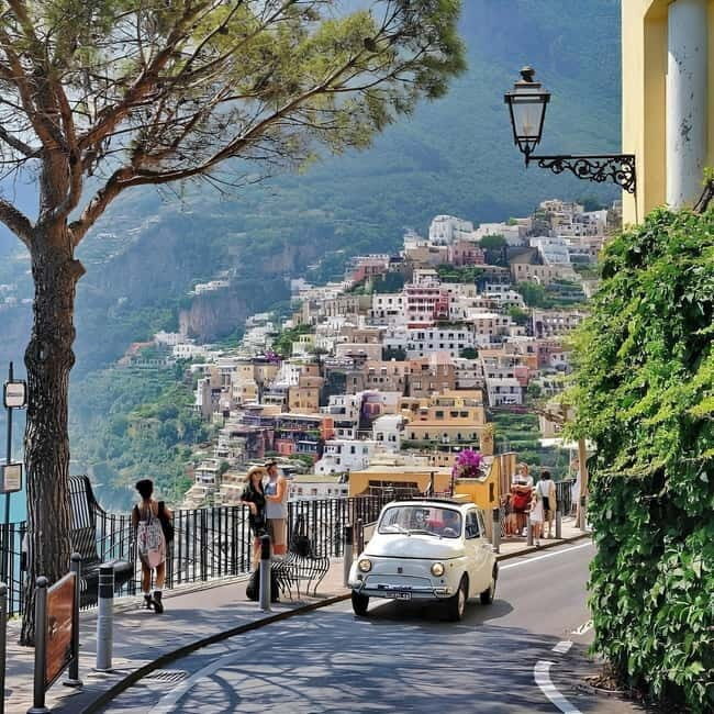 Positano: vintage Fiat 500 private tour from your Hotel - An Introduction to a Unique Way to Explore the Amalfi Coast