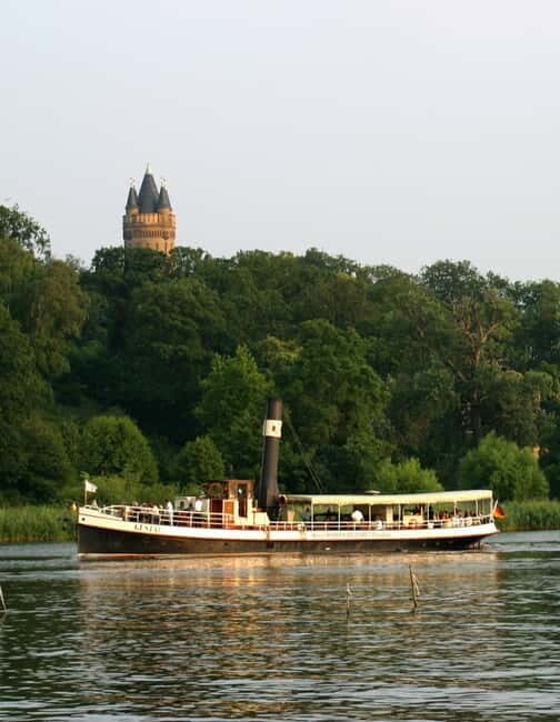 Potsdam: Original steam ship Gustav from 1908. Coal-fired, boat tour - Exploring Potsdam by Water: The Steam Ship Gustav Experience