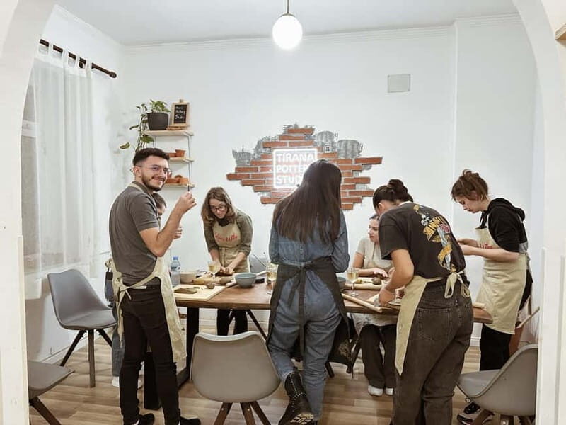 Pottery and Wine Workshop in Tirana - The Value of a Short Creative Escape