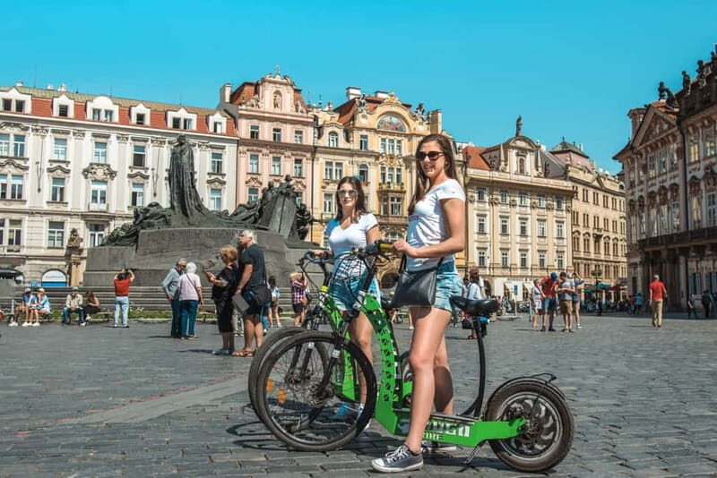 Prague: 4 Hours Grand City Tour by Segway & E-Scooter - Segway Adventure in Ladronka Park