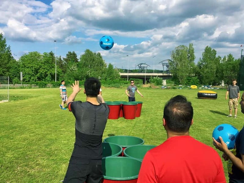 Prague: Beer Olympics with Unlimited Drinks - Prague: Beer Olympics with Unlimited Drinks — A Fun, Authentic Beer Experience