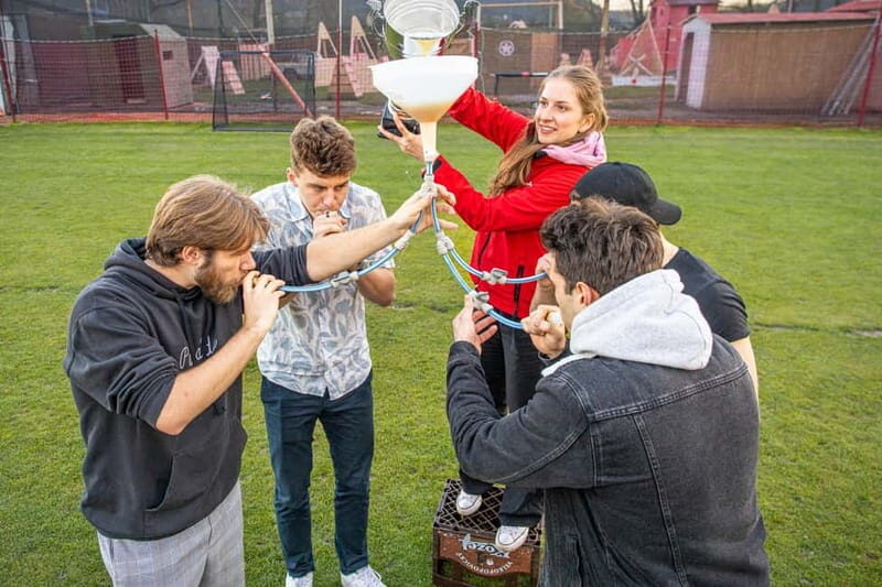 Prague: Beer Olympics with Unlimited Drinks - Authentic Insights from Reviews