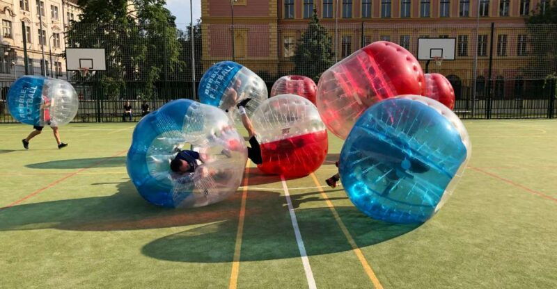 prague-bubbles-football-in-city-centre-of-prague