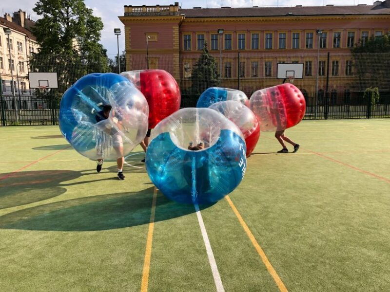 prague-bubbles-football-in-city-centre-of-prague