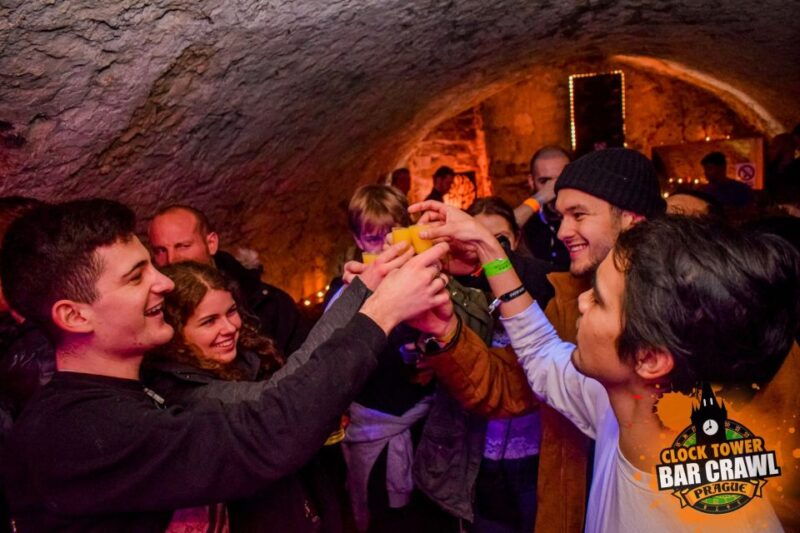 prague-clock-tower-bar-crawl-with-drinks-and-shots